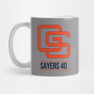 GS Sayers 40 Mug